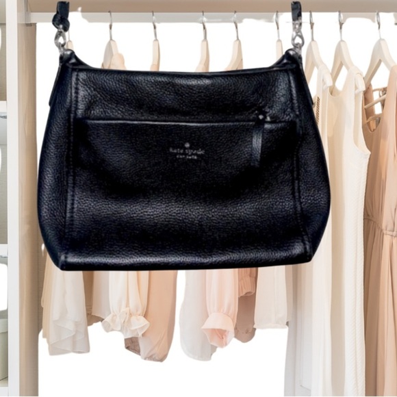 Kate Spade Cobble Hill Leather Satchel in Black, Vintage - Picture 1 of 13